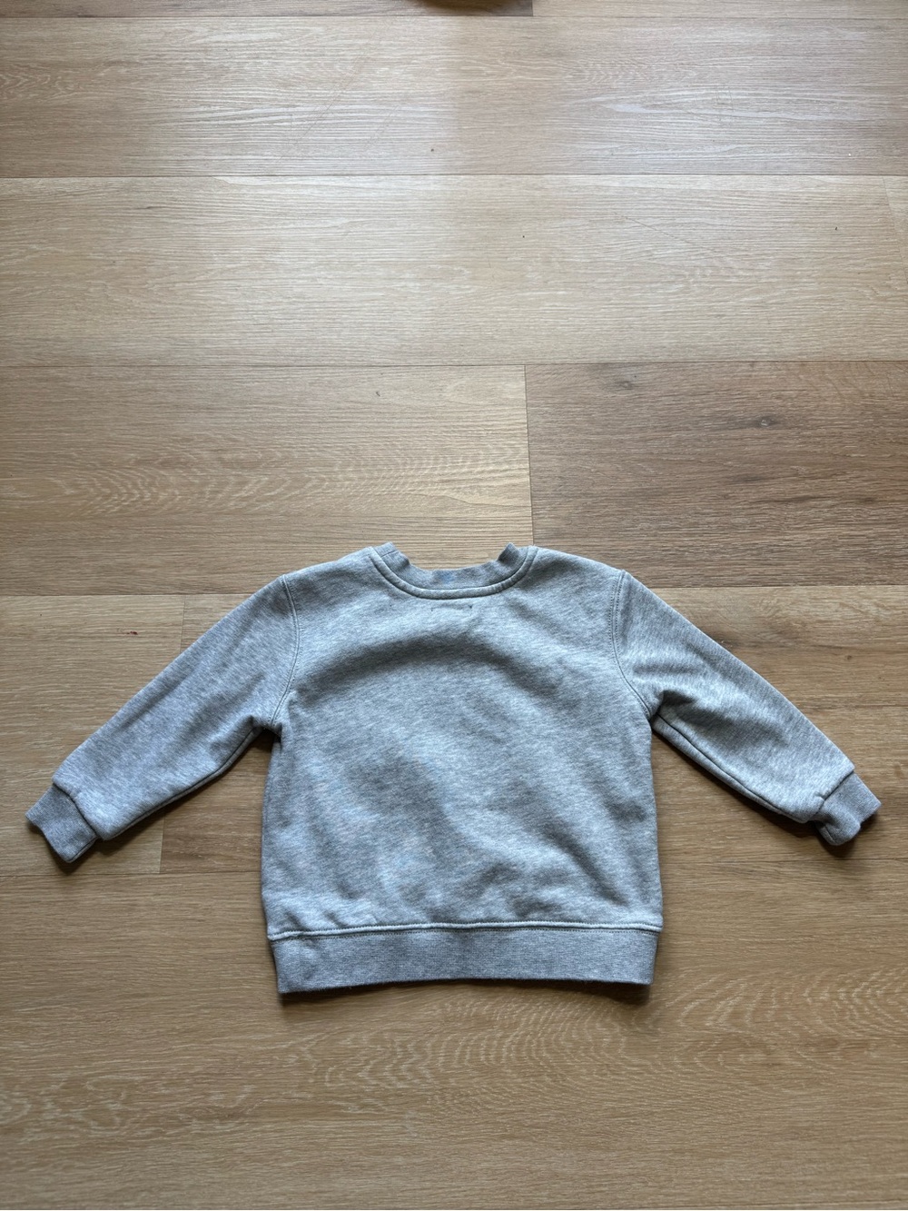 Polo by Ralph Lauren Gray Polo Bear Crew Sweatshirt for Kids - Picture 5 of 5